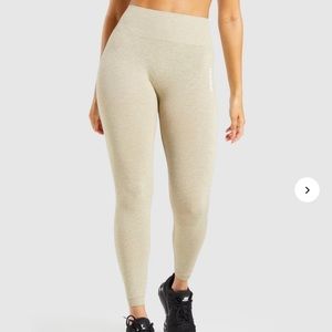 Gymshark Tan Adapt Marl Seamless